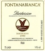 Barbaresco_Fontanabianca_Sori Burdin